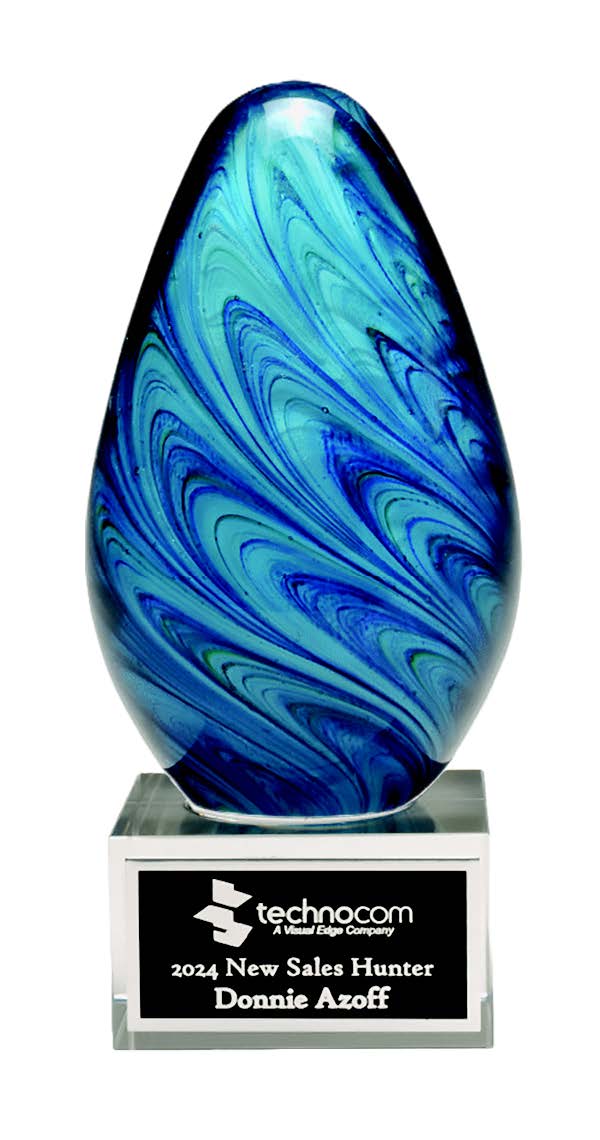 Art Glass Hurricane Egg Award