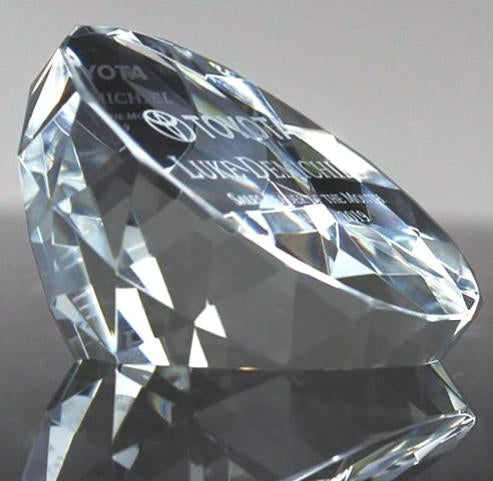 Crystal Domed Paperweight