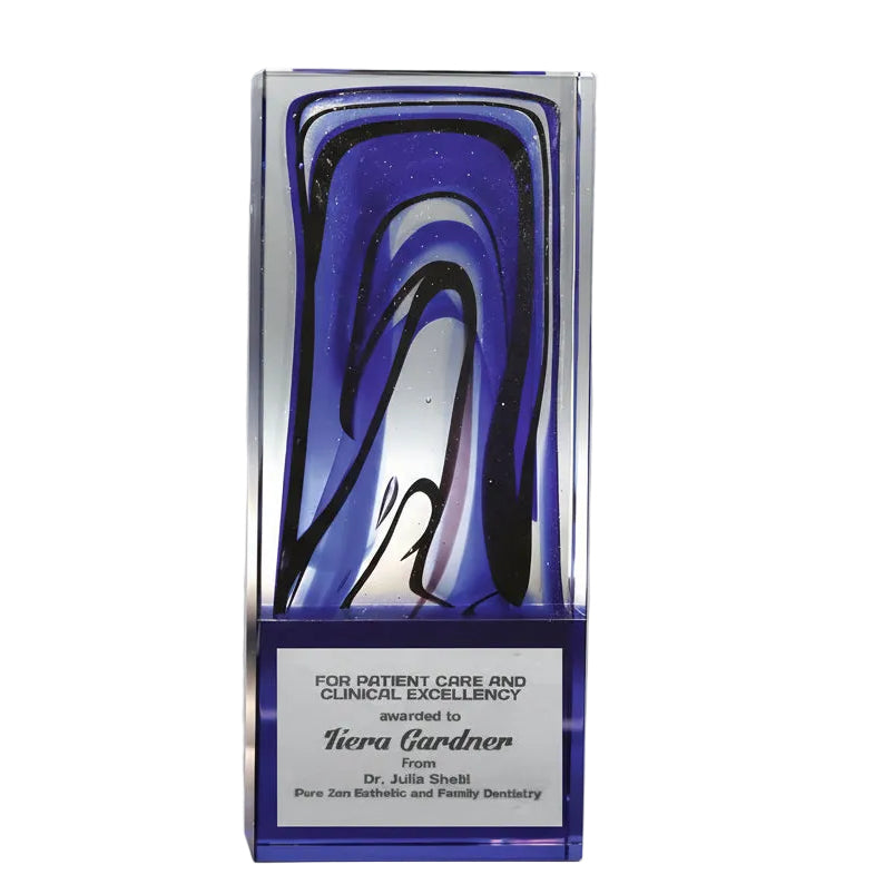 Blue Picasso Art Glass Award