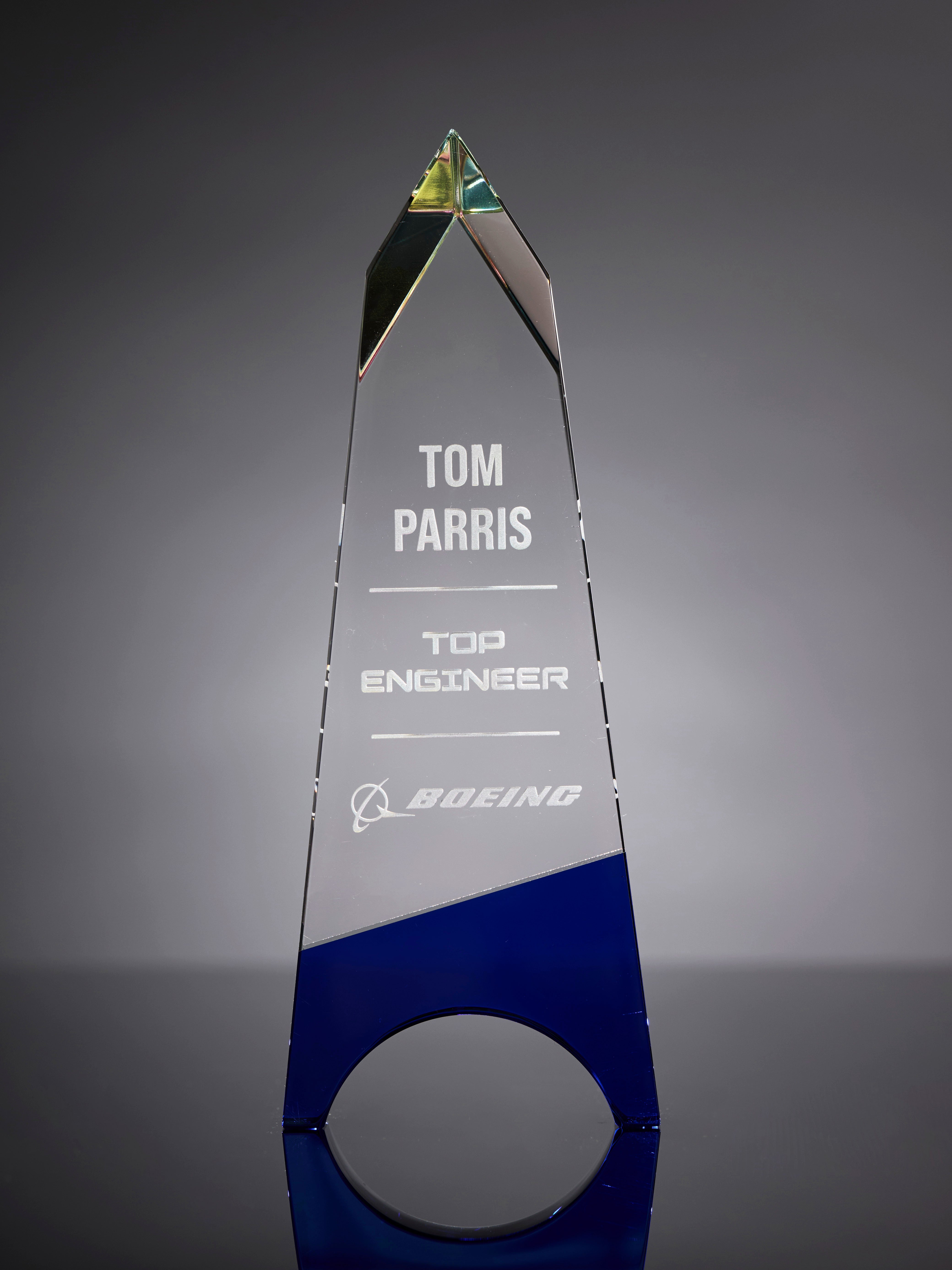 Spectra Color Crystal Intergalactic Award