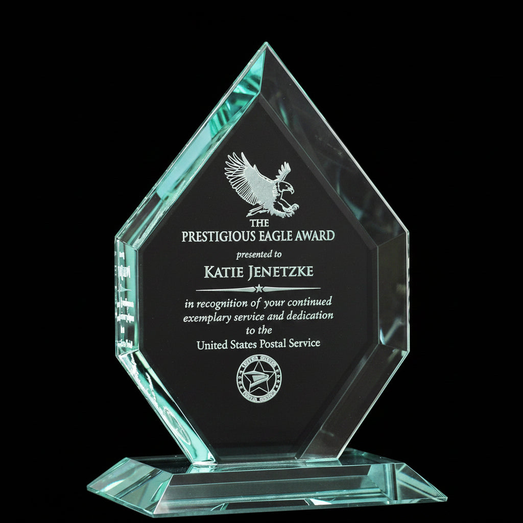 Liberty Diamond Jade Crystal