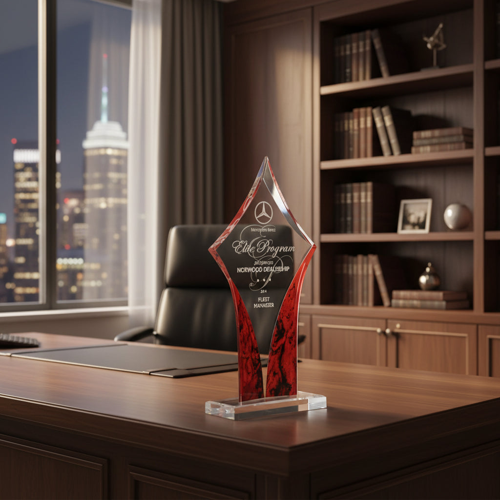 Acrylic Diamond Trophy