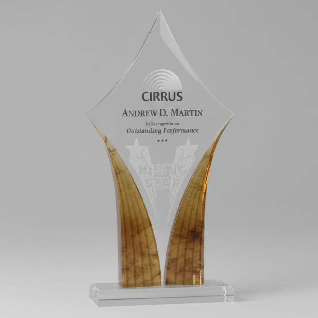 Acrylic Diamond Trophy