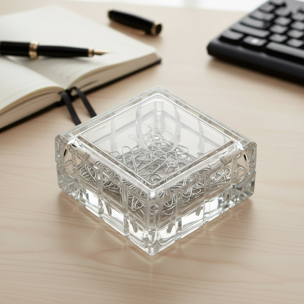 Glass Trinket Box
