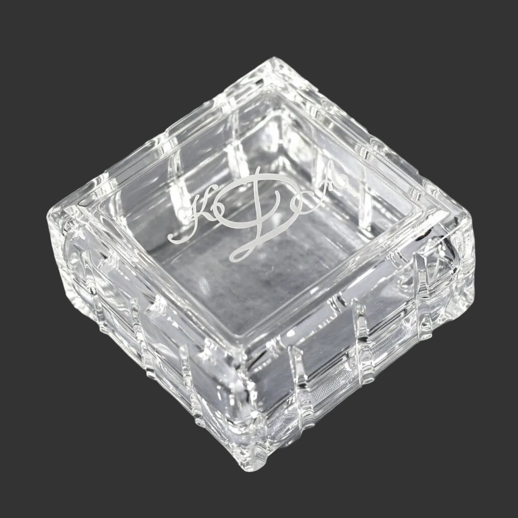 Glass Trinket Box