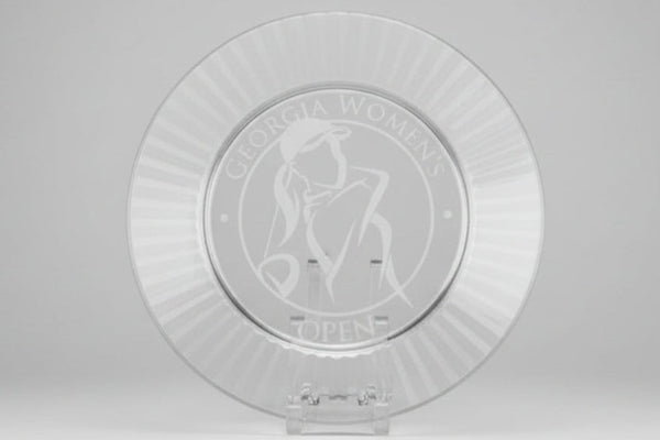 Clear European Glass Tray