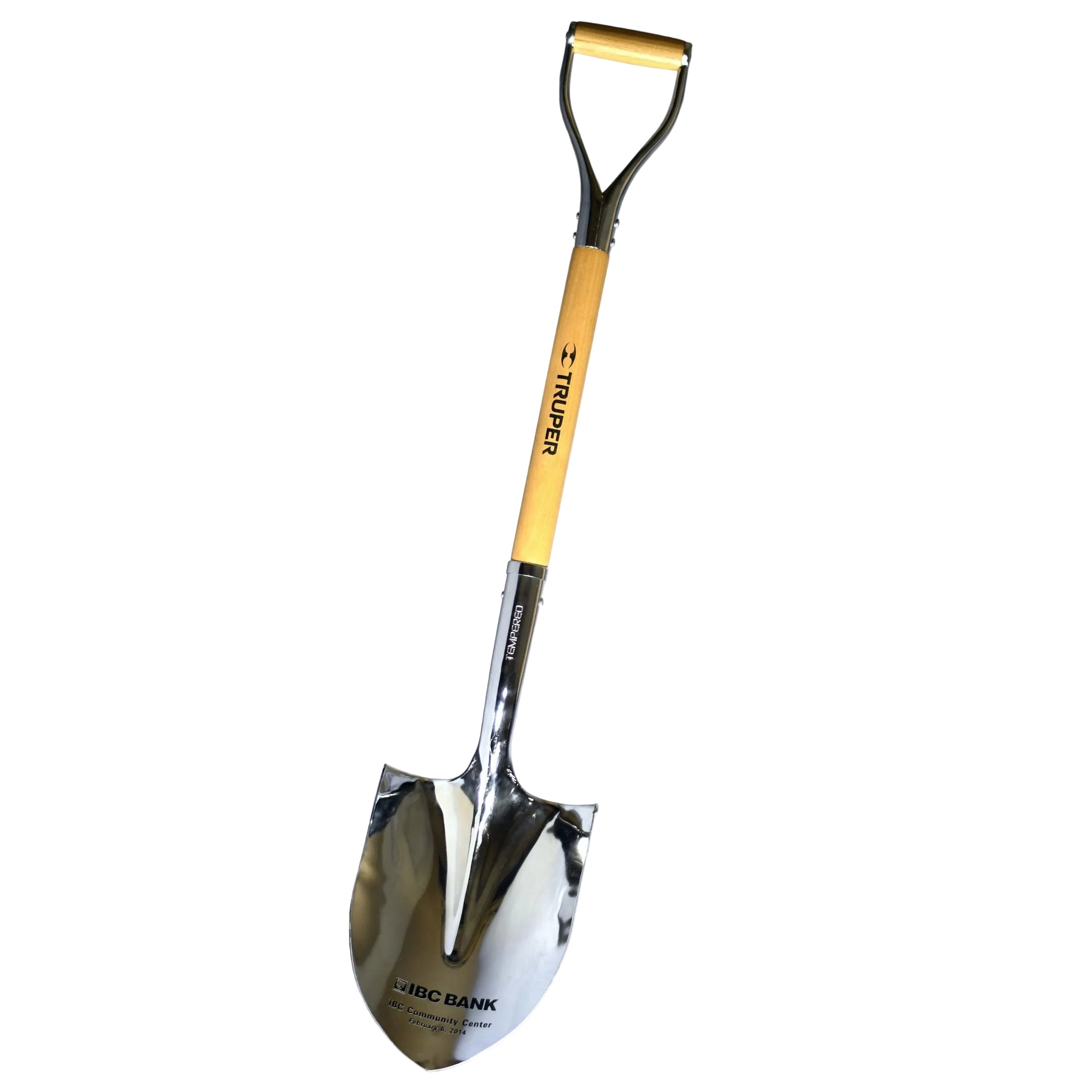 Nickel-Plated Ceremonial Shovel