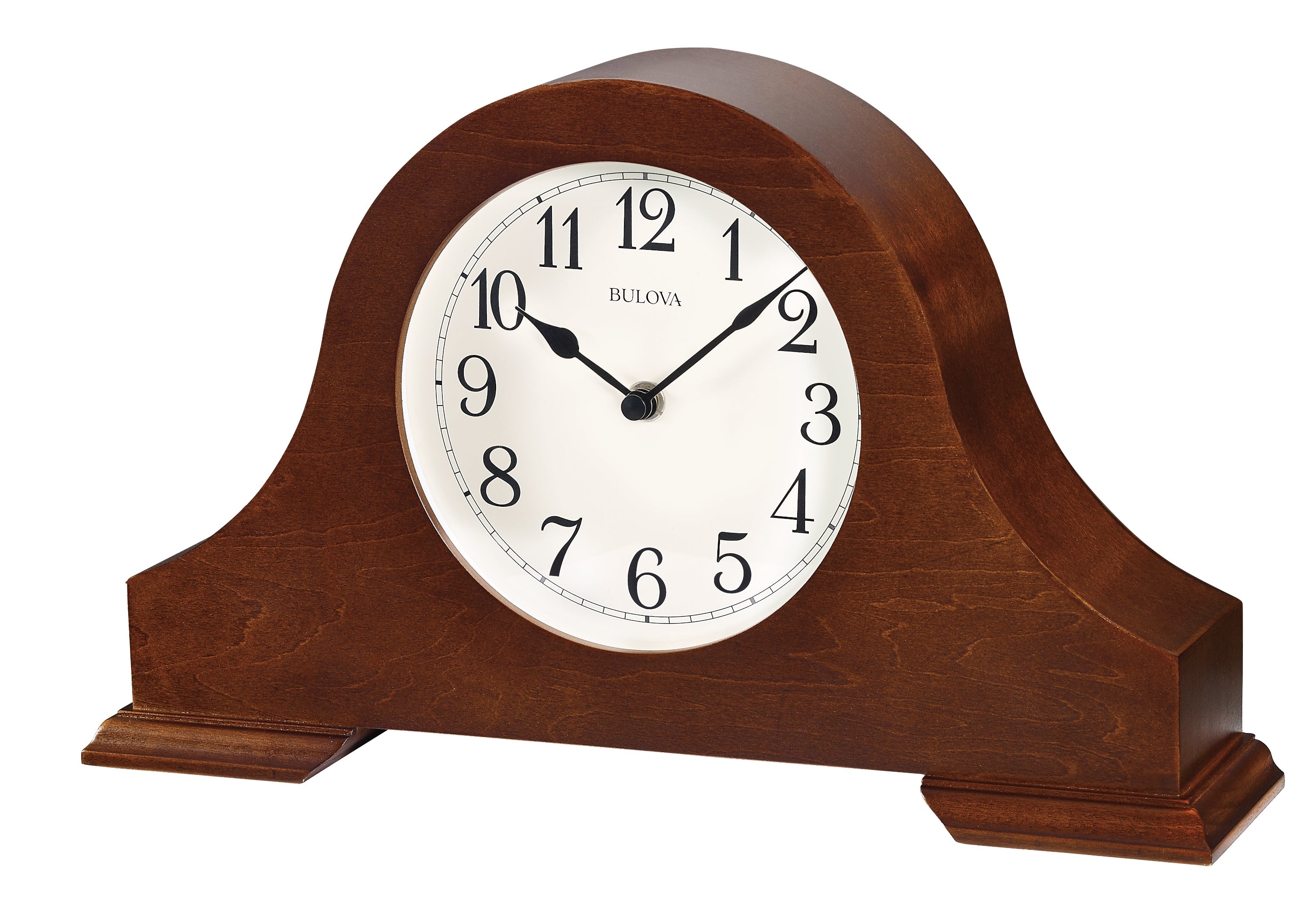 Classic Tambour Mantel Clock