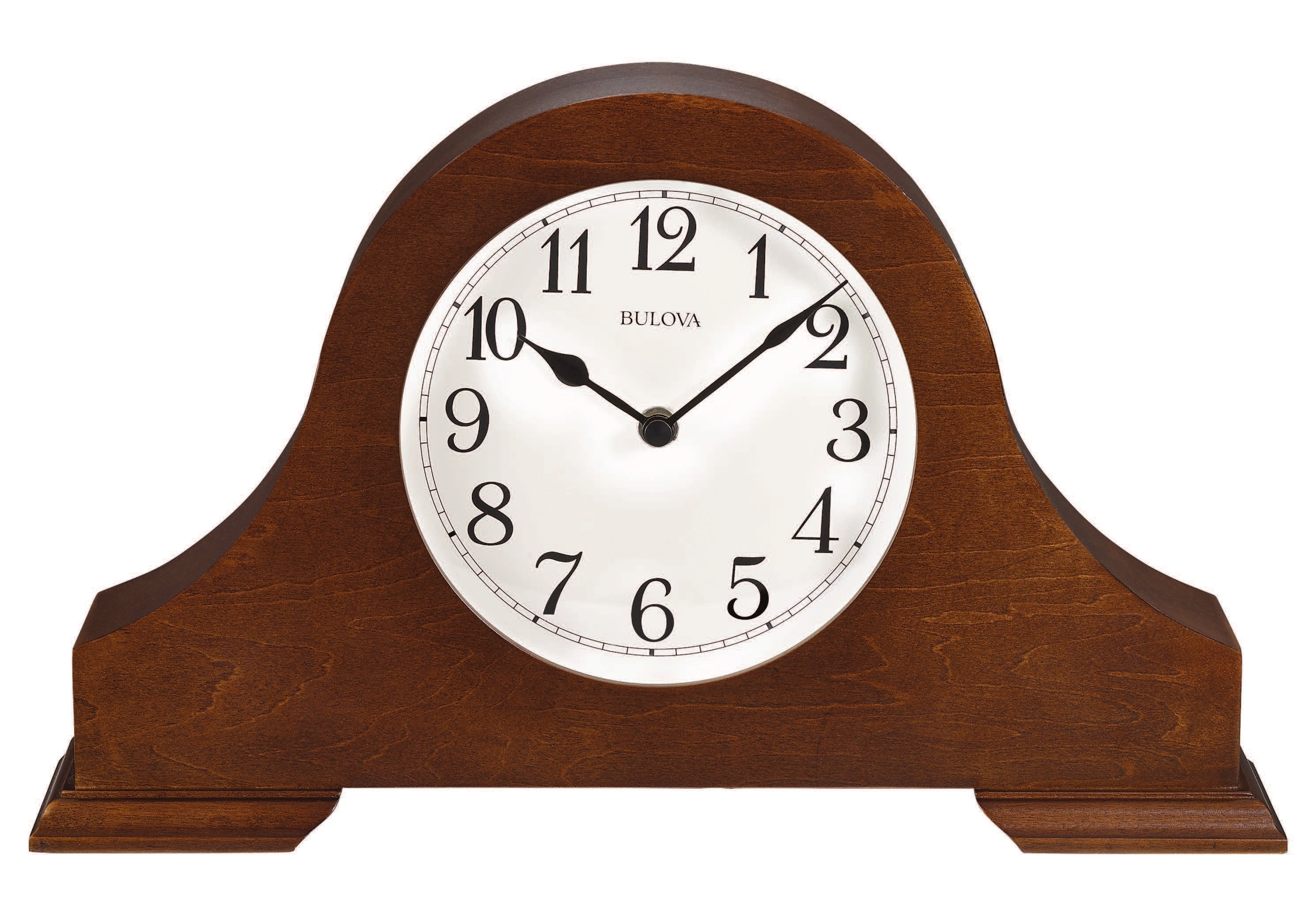 Classic Tambour Mantel Clock
