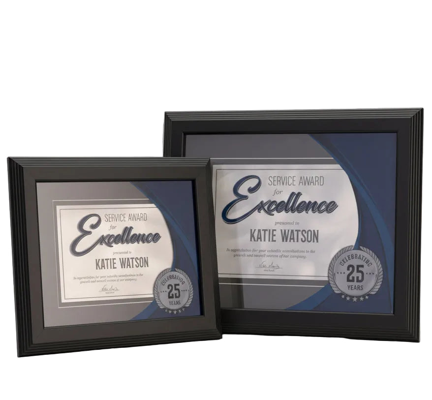 Black Step-Frame Award