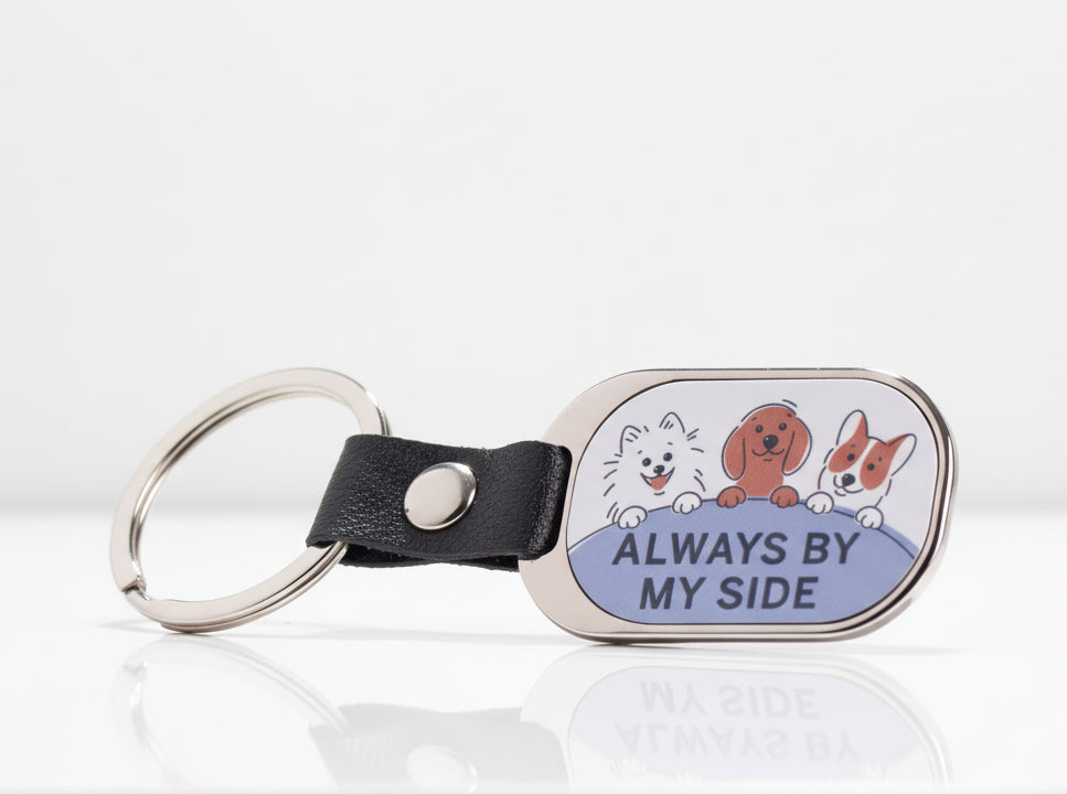 Oval Sublimated Key Tag