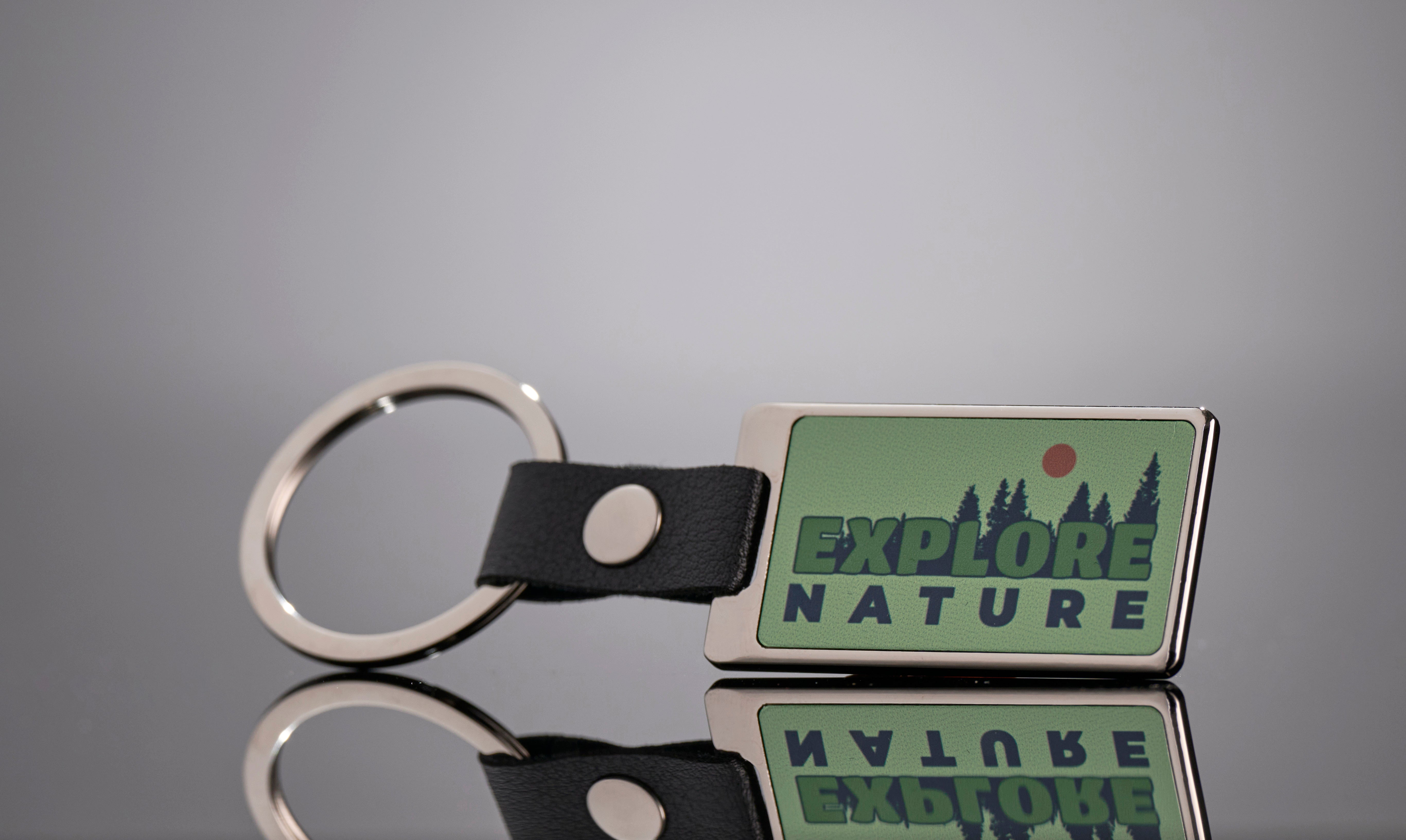 Rectangle Sublimated Key Tag