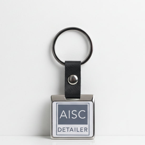 Square Sublimated Key Tag