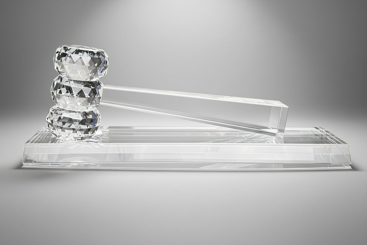 Crystal Base for Crystal Gavel