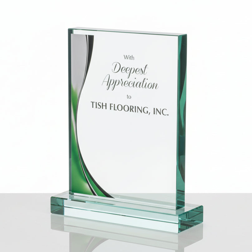 Jade Crystal Tangier Award