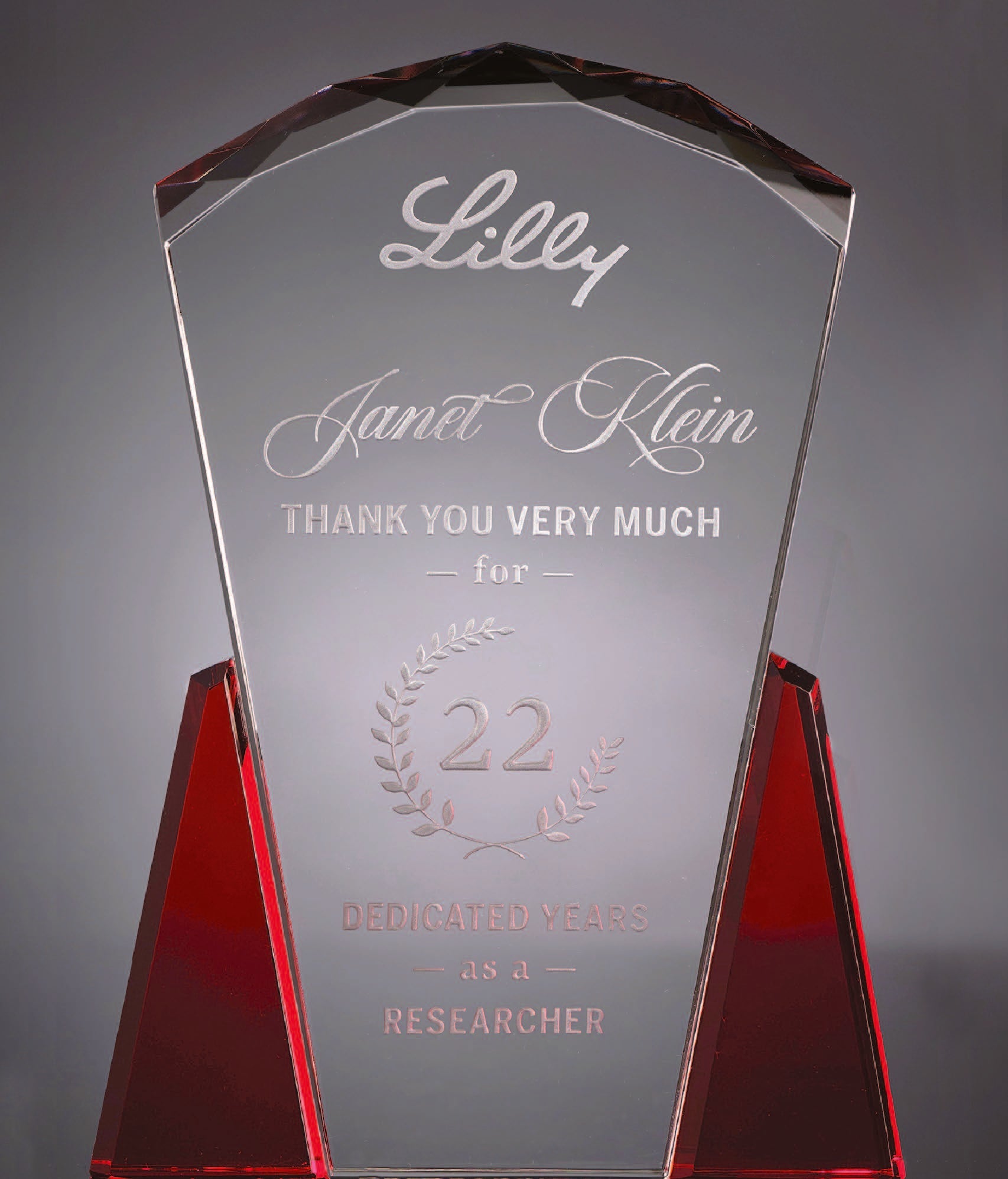 Optic Crystal Meridian Award