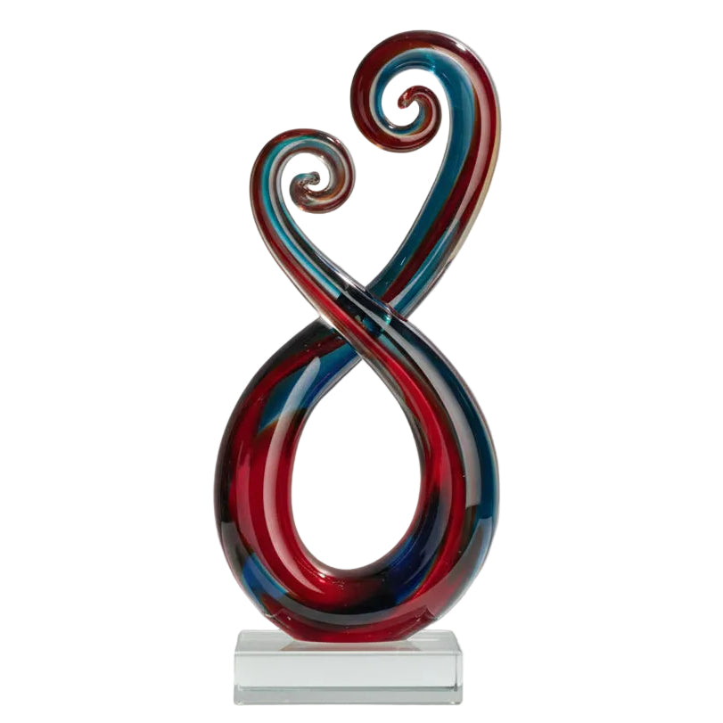 Double Swirl Art Glass Award