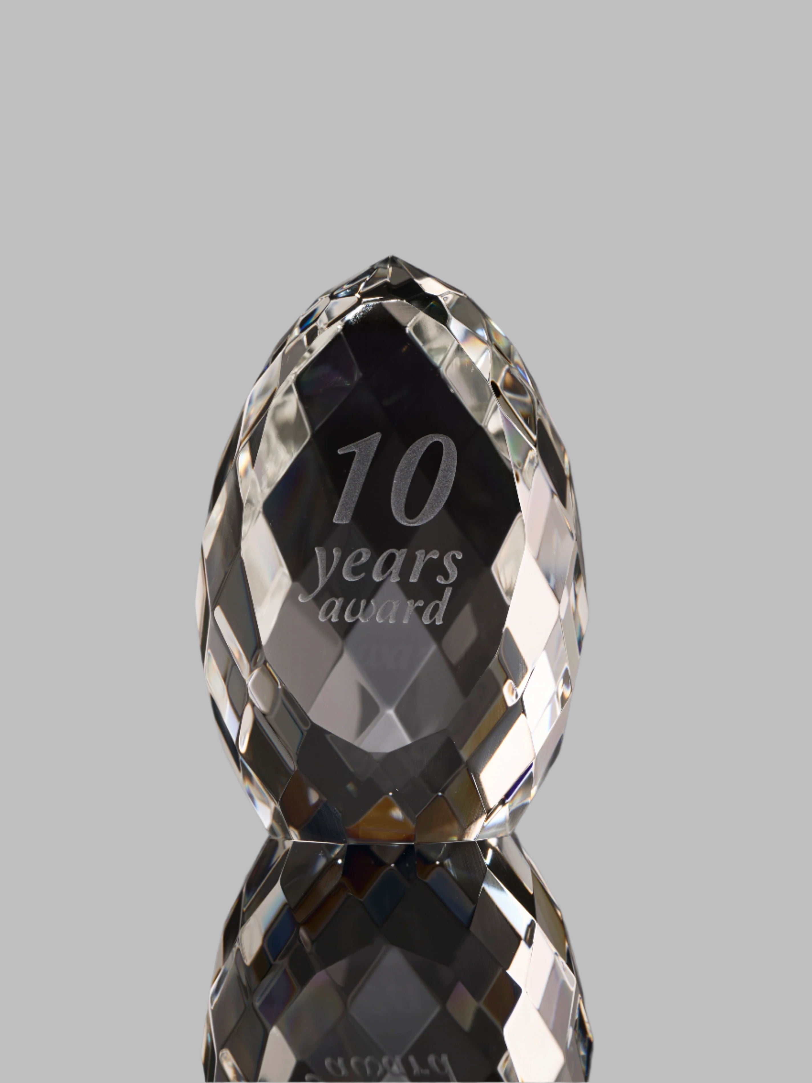 Crystal Faceted Egg