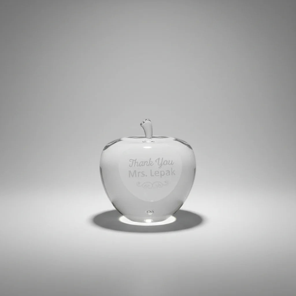 Optic Crystal Apple